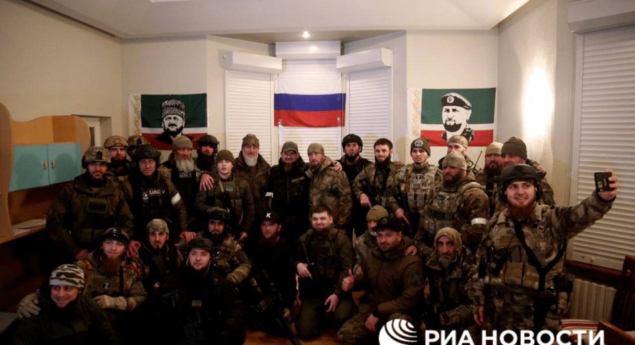 Is Kadyrov in Mariupol?