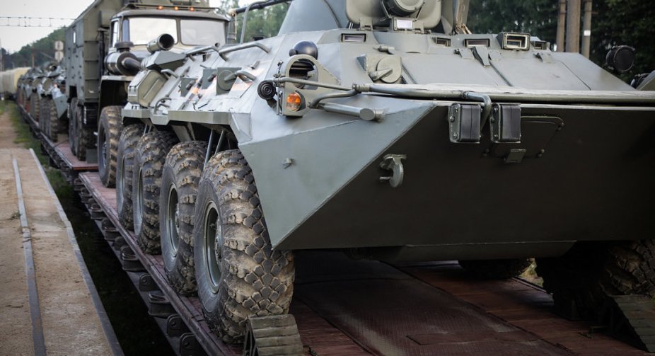 Belarus is moving five battalions to the western and southern borders