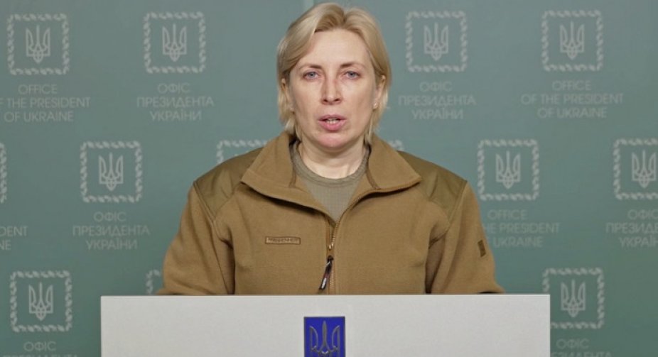 Vereshchuk: Russia covers Ukrainians as a human shield, while the world silently watches