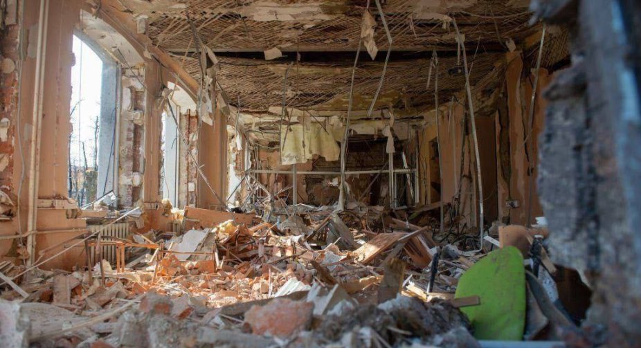 Occupiers destroyed the buildings of Kharkiv Karazin University