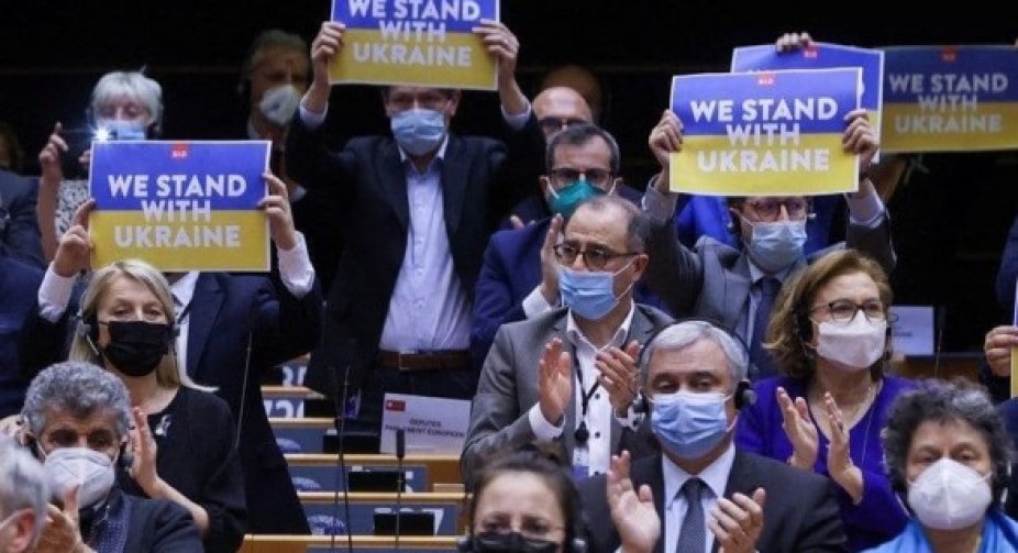 European Parliament by a majority vote adopted a resolution on Ukraine's accession to the EU and condemnation of Russian aggression