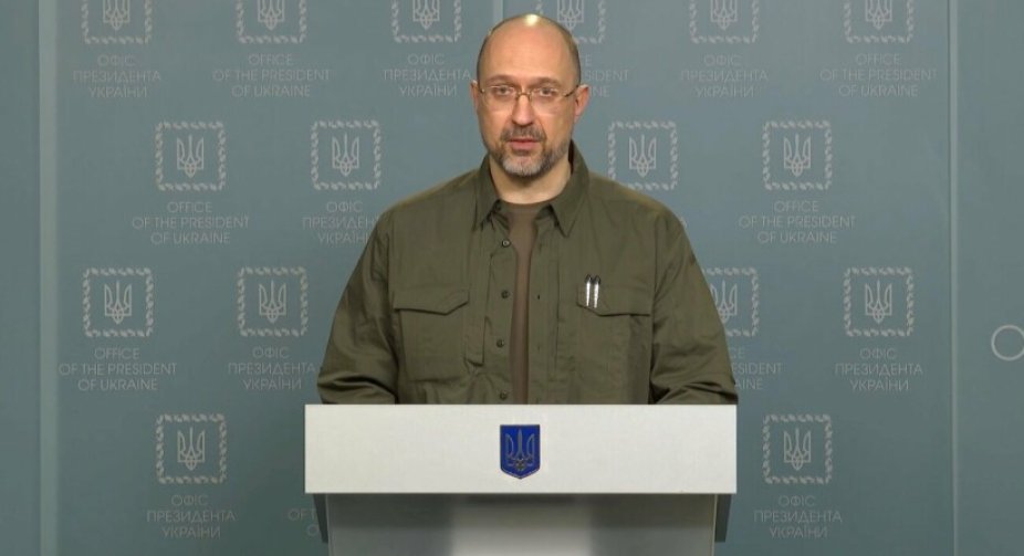 Брифінг прем'єр-міністра України Дениса Шмигаля