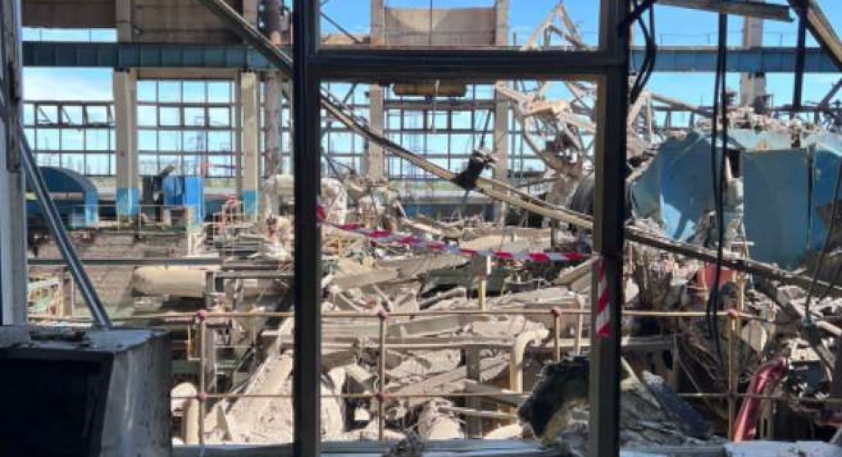 About 180 thousand people may be left without heat and water because of the shelling of the CHP in Kremenchuk