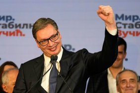 Pro-Russian President Vucic re-elected for a second term