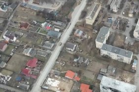 CNN obtained a video shot in March in Bucha. It shows Russian military personnel and bodies of civilians