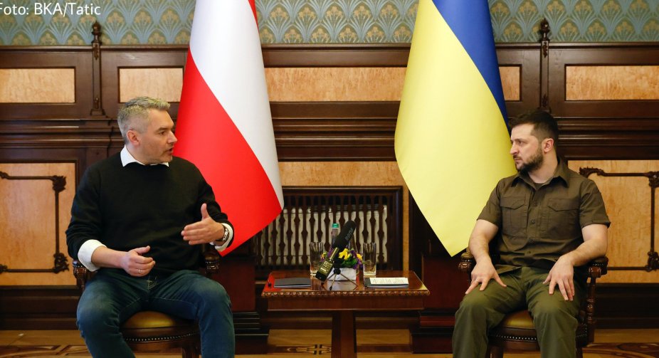 Chancellor of Austria came to Ukraine: already met with Zelensky