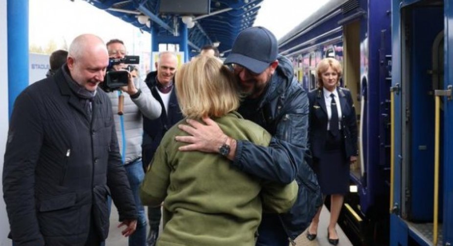 Head of the European Council arrives in Kyiv