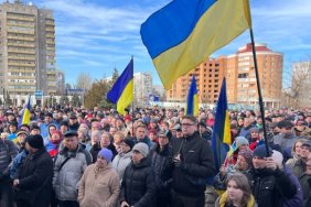 Situation in Energodar: Russian troops fired at protesters, injuring four people