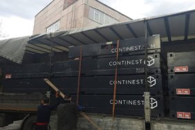 18 modular houses were delivered to the Kyiv region