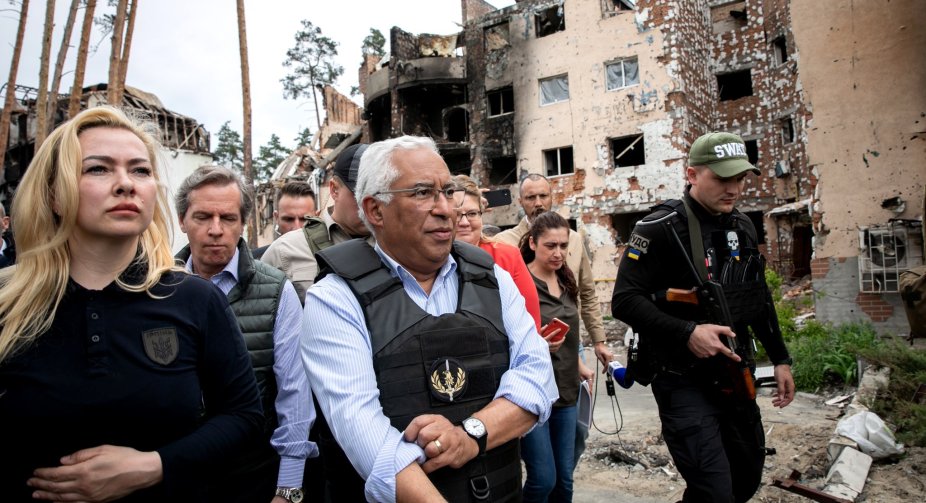 The Prime Minister of Portugal visited Irpen