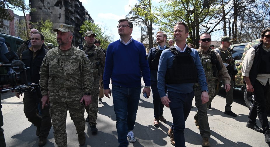 Danish Foreign Minister came to Irpen