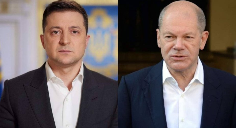 Зеленський розповів про "продуктивні переговори" з Шольцем про санкції та вступ до ЄС