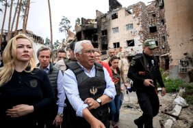 The Prime Minister of Portugal visited Irpen