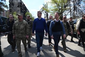 Глава МЗС Данії приїхав до Ірпіня