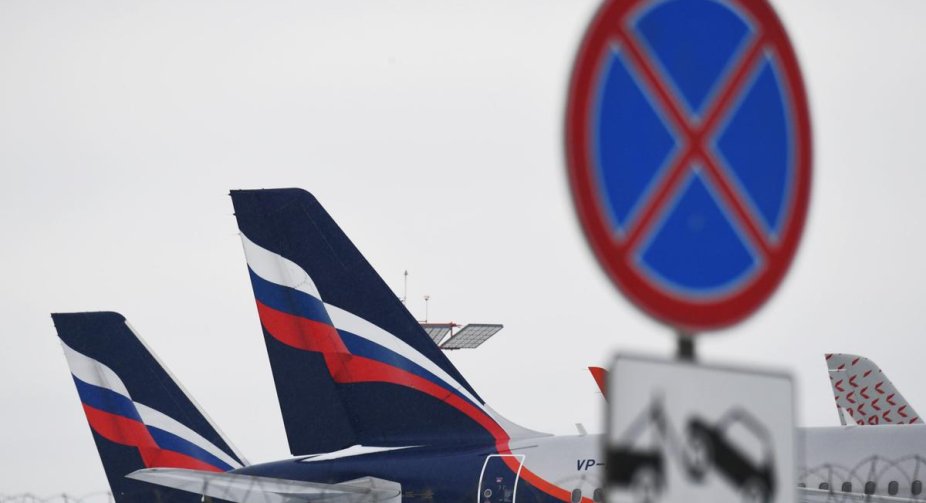 Britain imposed sanctions against Russian airlines