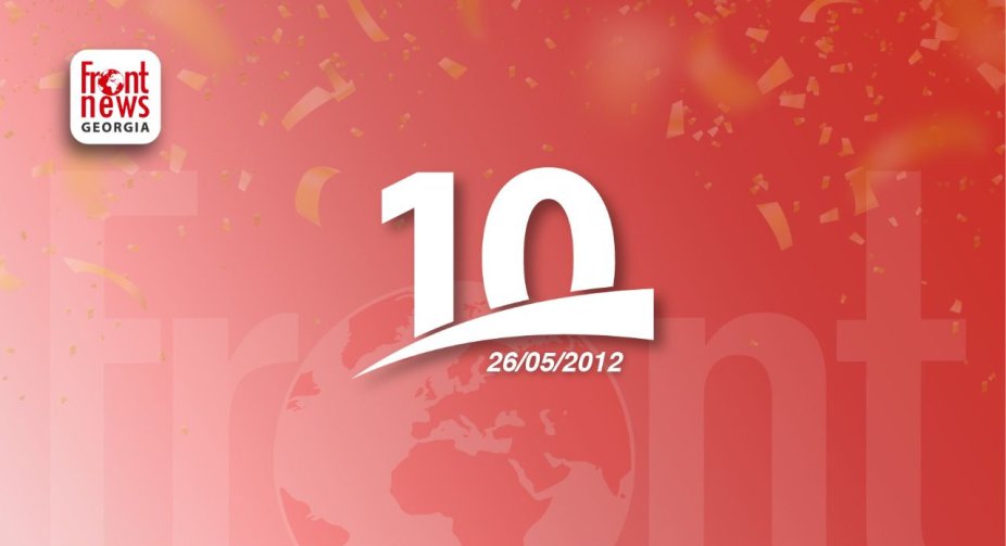 Front News news agency celebrates its 10th anniversary on Georgian Independence Day