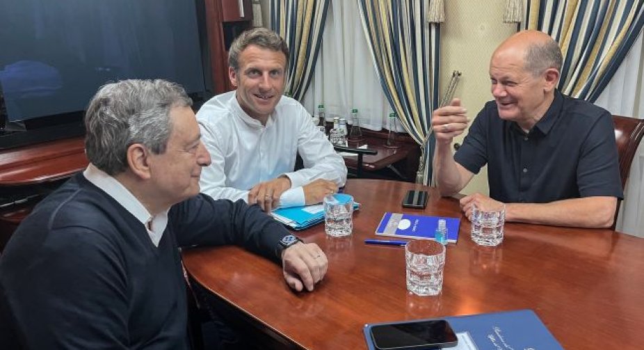 Zelensky named topics of talks with the leaders of France, Germany, Italy and Romania