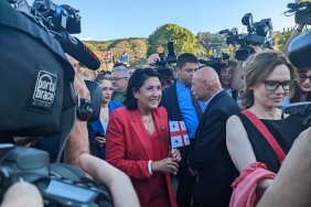 "Nobody's Rally" - Georgia's ruling party about the President's rally for the EU movement