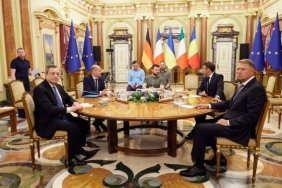 Zelensky's meeting with the four EU leaders is over