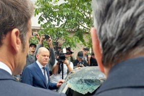 Макрон, Шольц та Драги в Україні: у перших заявах висловилися про підтримку ЄС та військові злочини