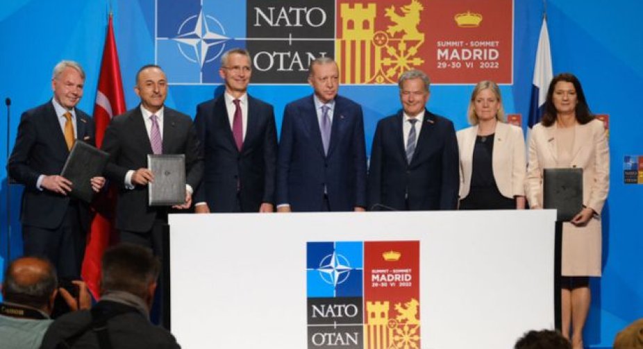 Turkey will support Finland and Sweden's accession to NATO at the summit: Memorandum signed