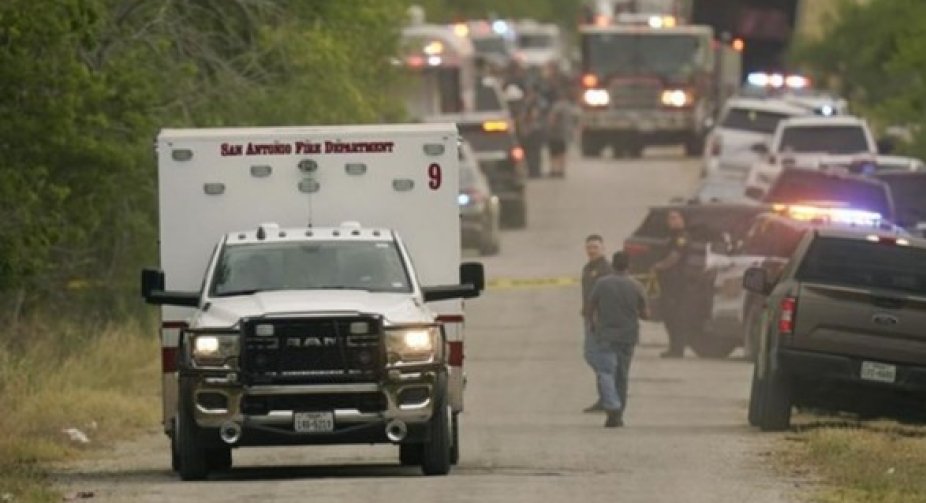 The bodies of 46 migrants were found in an abandoned truck in the U.S.