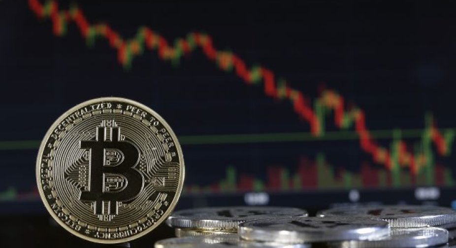 The value of Bitcoin fell to a record level for the last year and a half
