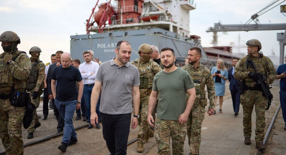 Володимир Зеленський прибув до Одеси