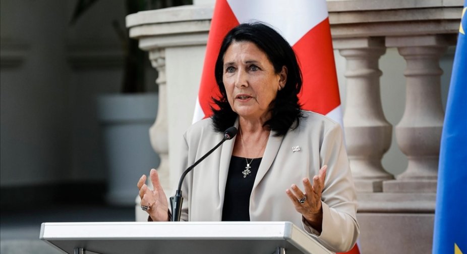 Georgia's president allowed pro-Russian and homophobic violent groups to be banned