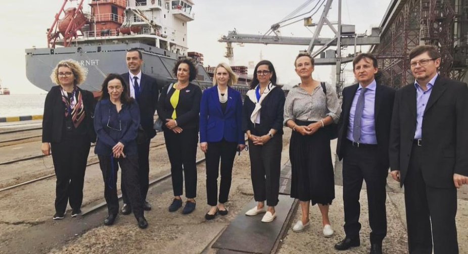 G7 Ambassadors come to Odesa: Russia must respect the "grain agreement"