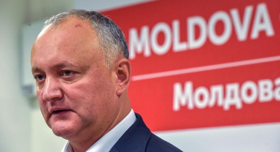 The ex-president of Moldova was left under house arrest for another month