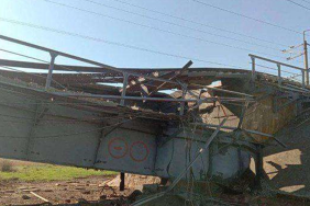A railway bridge between Melitopol and Tokmak was blown up: the occupants were delivering weapons to them - Fedorov