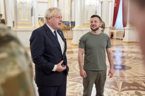 Johnson came to Kyiv for the third time since the beginning of the invasion of the Russian Federation