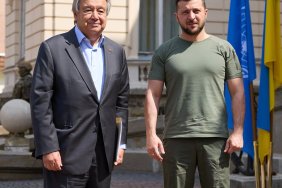 Zelenskyi discussed with the UN Secretary General the export of grain, the issue of prisoners and nuclear blackmail of the Russian Federation