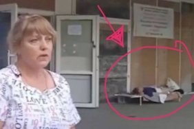 In Mariupol, patients lie in the street waiting for medical help outside the hospital, and the bodies of the dead refuse to be buried