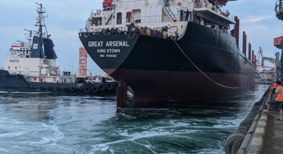 One more ship with grain has been turned away from Ukraine, and four more are on their way to the ports