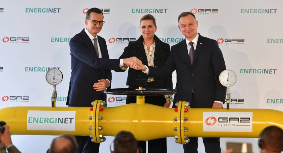The Baltic Pipe gas pipeline was opened in Poland