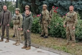 Zelenskyi visited Izyum, liberated from the occupiers