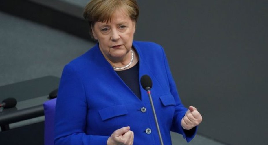 Merkel said that a strong world in Europe is possible only with the participation of Russia