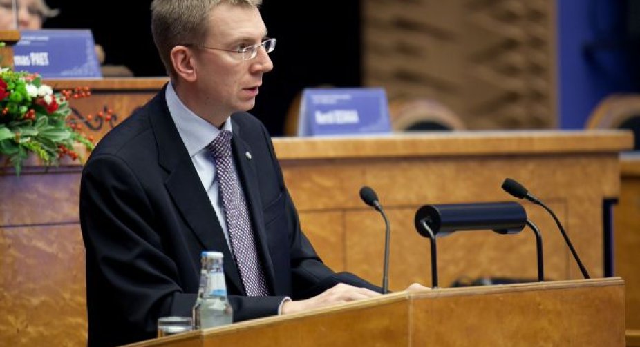 Глава МЗС Латвії назвав виступ Путіна репетицією перед Гаагою