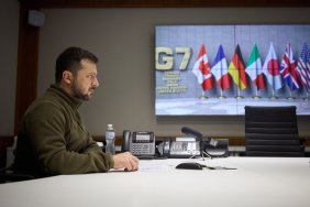 Zelenskiy called on the G7 countries to respond symmetrically to Russia's actions