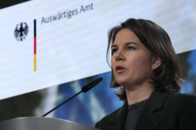 The German Foreign Minister in Warsaw rejected Poland's demands for reparations