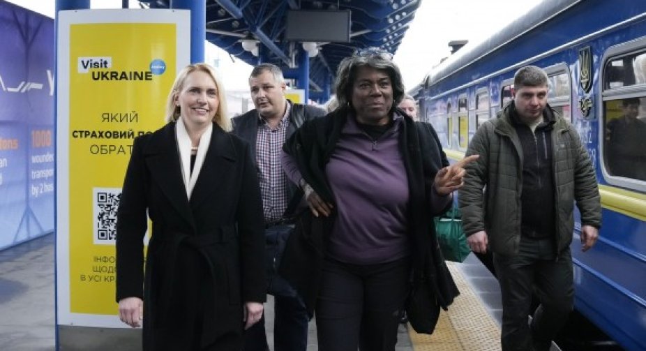 The US ambassador to the UN arrived in Kyiv