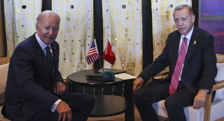 Biden and Erdogan hold talks at the G20