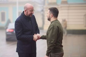 Zelenskyi met with the President of the European Council in Kyiv
