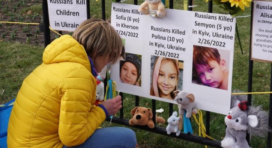 The Russian army killed 453 children in Ukraine