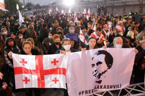 У Тбілісі проходить акція на підтримку Саакашвілі  