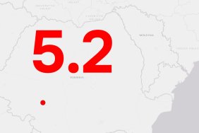 An earthquake with a magnitude of 5.2 occurred in Romania