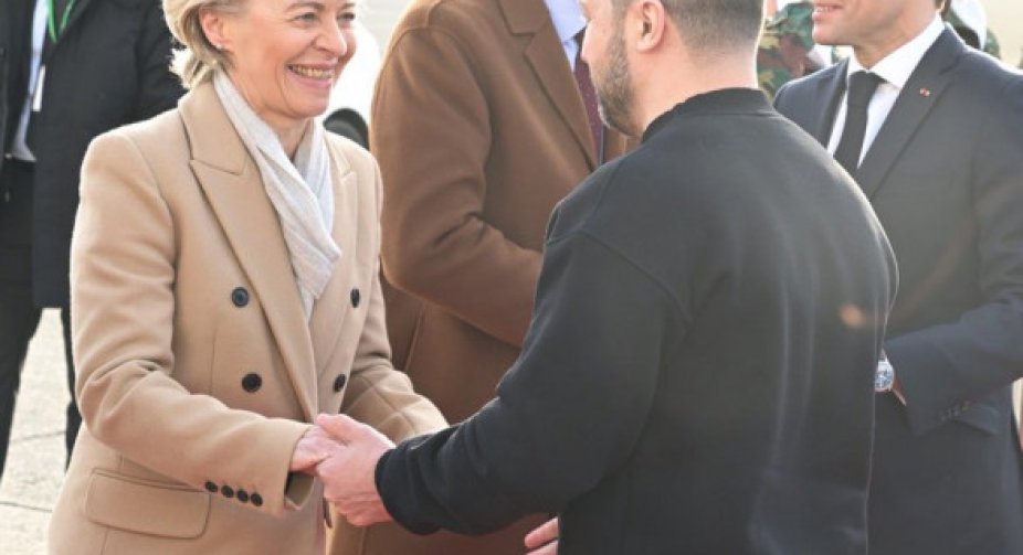 Президент Єврокомісії зустріла Зеленського у Брюсселі