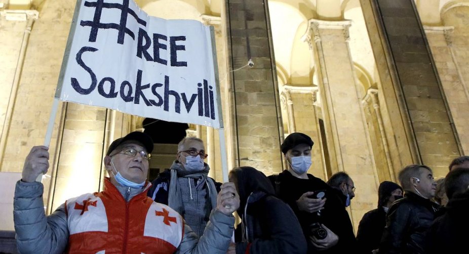 Saakashvili's party announced a boycott of the parliament due to the condition of the ex-president in prison